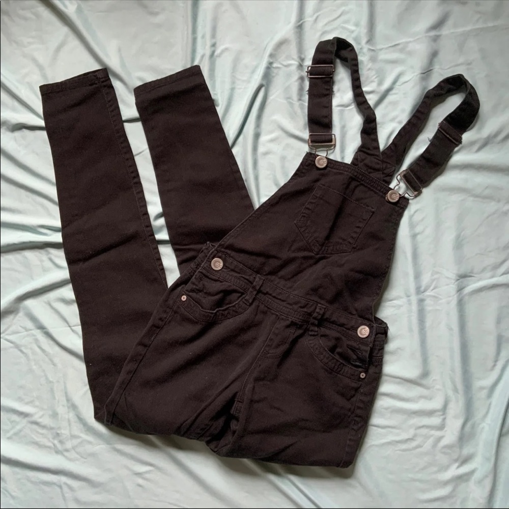 Zumiez Almost Famous Black Denim Overall